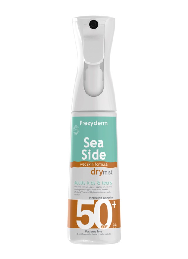 Frezyderm Sea Side Dry Mist SPF50+ Αντηλιακό Spray Σώματος 300ml