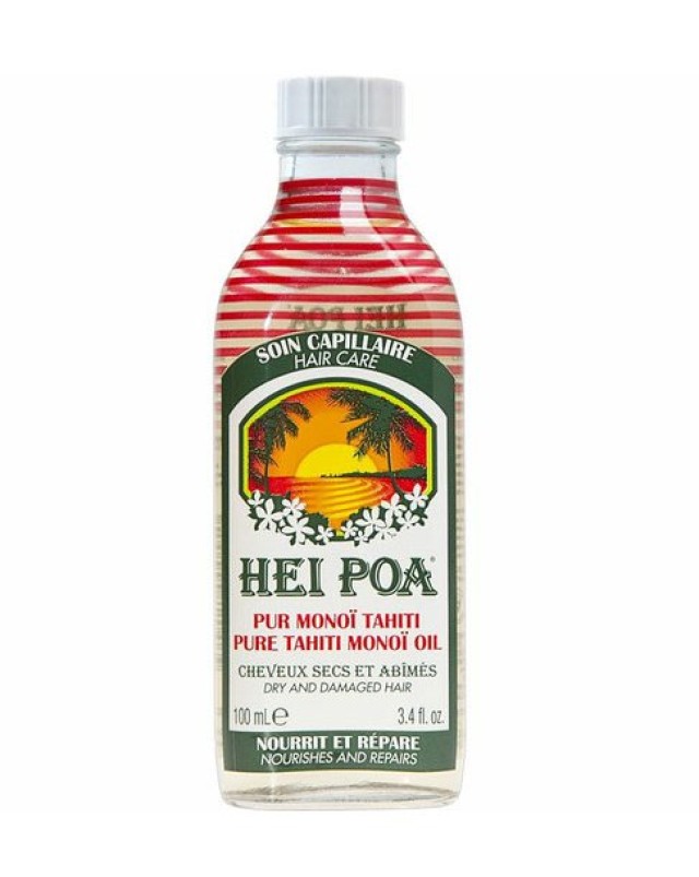 Hei Poa Hair Monoi Oil, Λάδι Μαλλιών Monoi, 100 ml