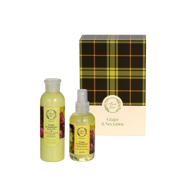 Fresh Line PROMO Grape & Nectarine Γαλάκτωμα Σώματος 200ml & Αρωματικό &hellip;