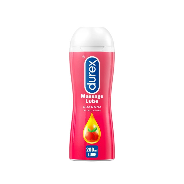 Durex Λιπαντικό Διεγερτικό Gel Play Massage 2 in 1 Guarana 200ml