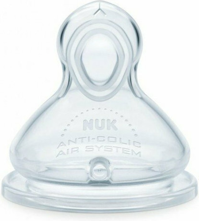 Nuk Θηλή Σιλικόνης First Choice Flow Control 6-18m+ 1 Τεμάχιο