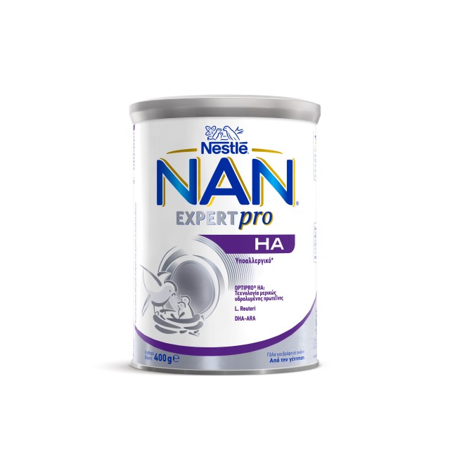 Nestle NAN Expert Pro HA Γάλα 1ης Βρεφικής Ηλικίας σε Σκόνη από τη Γέννηση, Υποαλλεργικό 400gr