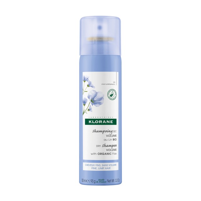 Klorane Dry Shampoo για Όγκο με Βιολογικό Λινάρι - Λεπτά, Ταλαιπωρημέν … Klorane Dry Shampoo για Όγκο με Βιολογικό Λινάρι - Λεπτά, Ταλαιπωρημέν …
