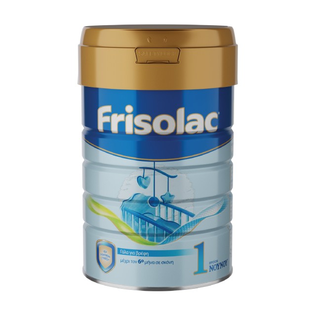 Frisolac 1 Γάλα 1ης Βρεφικής Ηλικίας σε Σκόνη για Βρέφη έως 6m+ 800gr