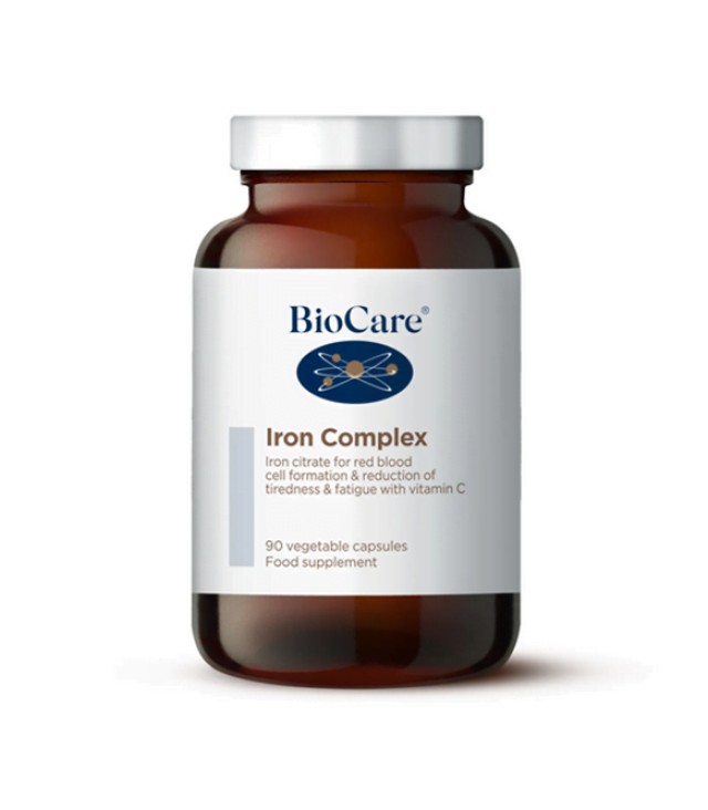 BioCare Iron Complex Συμπλήρωμα Διατροφής Σιδήρου 90 Φυτικές Κάψουλες BioCare Iron Complex Συμπλήρωμα Διατροφής Σιδήρου 90 Φυτικές Κάψουλες