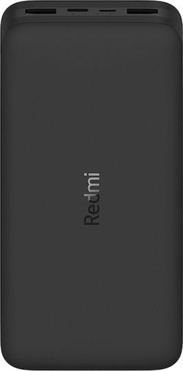 Xiaomi Mi Redmi VXN4304GL Power Bank 20000mAh 18W με 2 Θύρες USB-A Μαύ &hellip;
