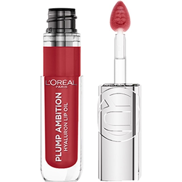LOreal Paris Plump Ambition Hyaluron Lip Oil για Λάμψη & Όγκο 390 Cher …