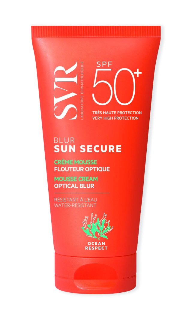 SVR Sun Secure Blur SPF50+ Αντηλιακή Κρέμα Προσώπου με Ματ Αποτέλεσμα …