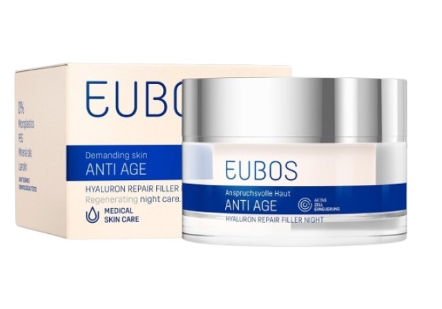 Eubos Hyaluron Repair Filler Night Αντιρυτιδική Κρέμα Νυκτός 50ml
