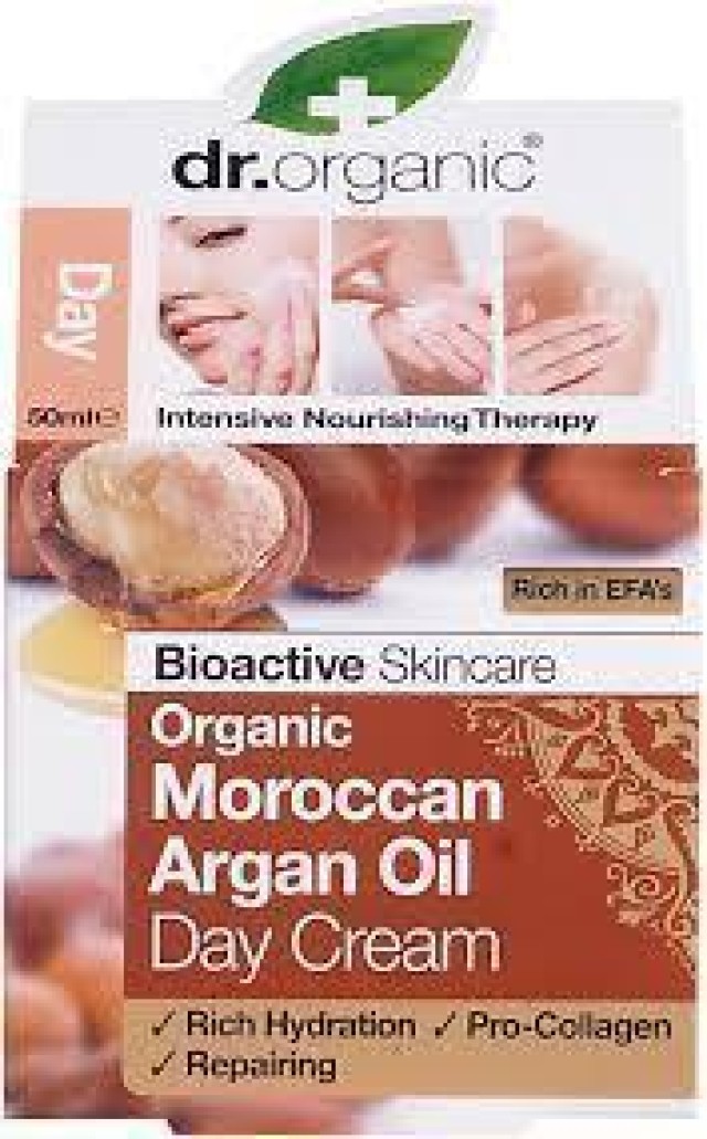 Dr. Organic Moroccan Argan Oil Day Cream, 50 ml