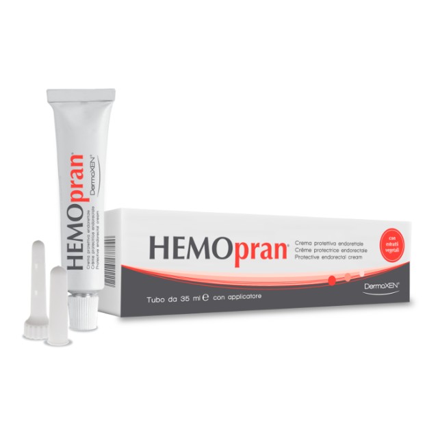 DermoXEN HEMOpran Protective Endorectal Kρέμα για την Ανακούφιση των Αιμορροΐδων, 35ml