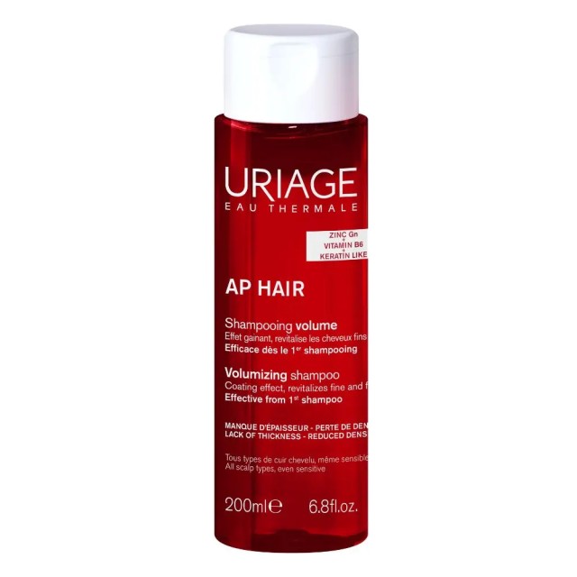Uriage Ap Hair Volume Σαμπουάν για Όγκο, 200ml