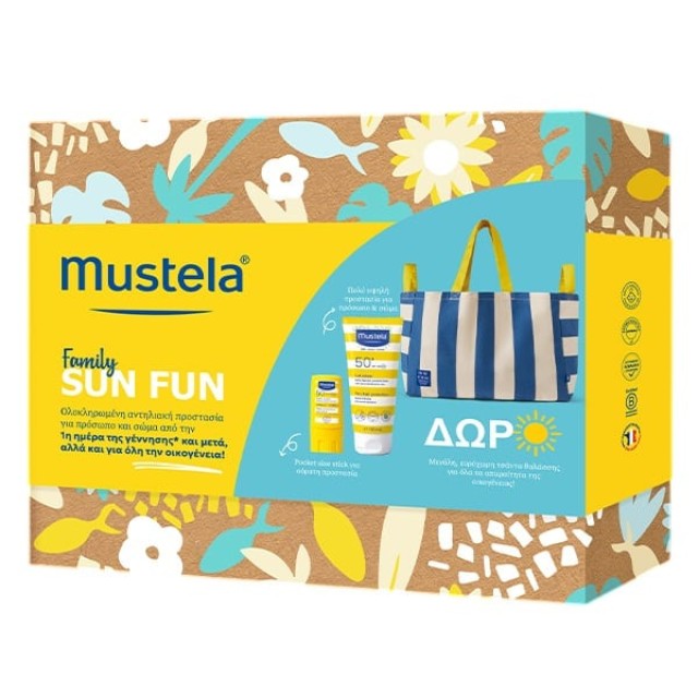 Mustela PROMO Family Sun Fun Very High Protection Sun Lotion SPF50+ Αν &hellip;