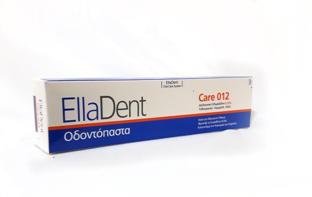 Elladent Care 0,12 Οδοντόπαστα 75ml. Κατά της οδοντικής πλάκας και της …