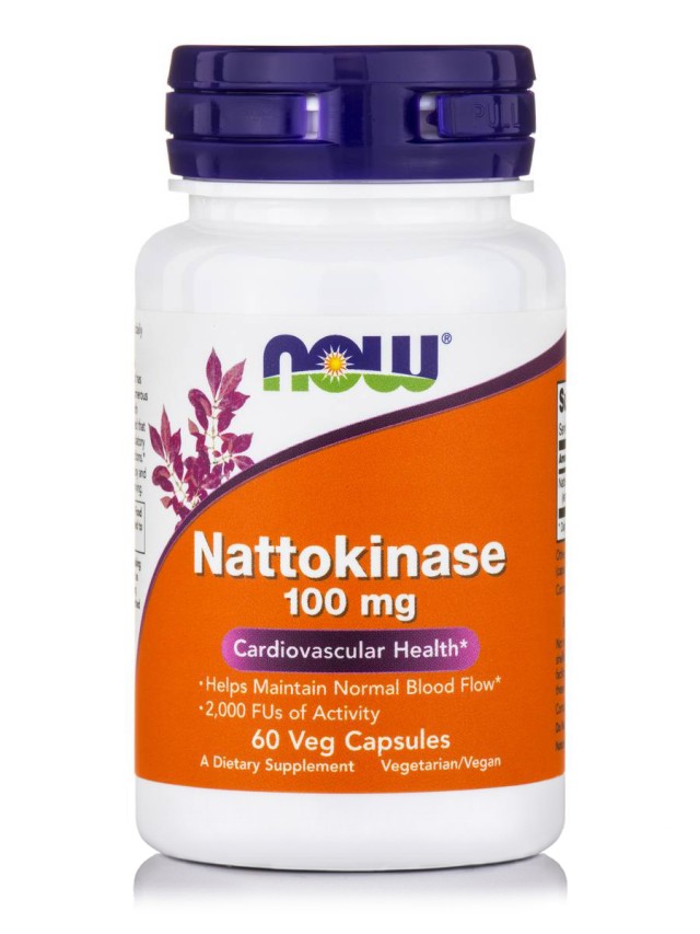 Now Foods Nattokinase 100mg Συμπλήρωμα Διατροφής Για Την Σωστή Λειτουρ &hellip;