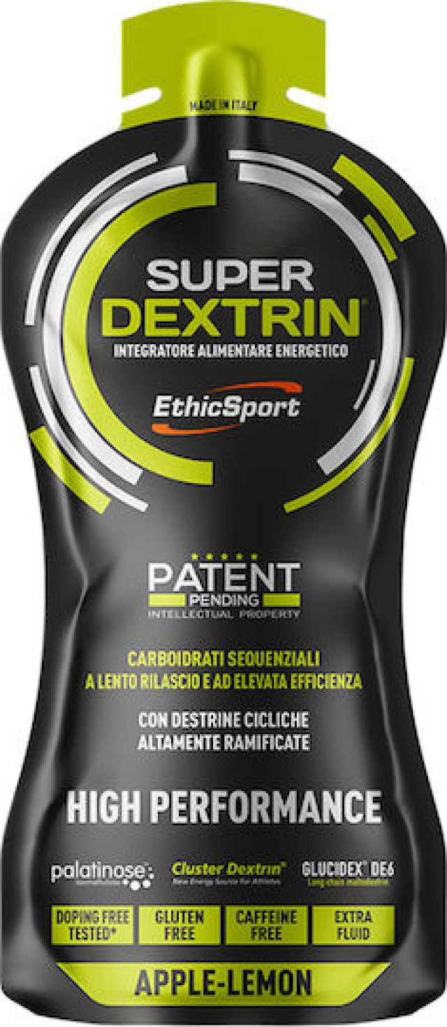 EthicSport Super Dextrin Gel Pro Apple-Lemon Ενεργειακό Συμπλήρωμα Μήλ &hellip;