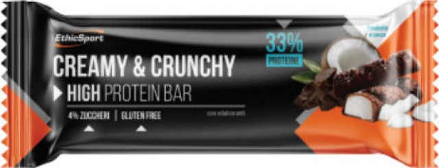 EthicSport Creamy & Crunchy Dark Chocolat and Coconut με 33% Πρωτεΐνη … EthicSport Creamy & Crunchy Dark Chocolat and Coconut με 33% Πρωτεΐνη …