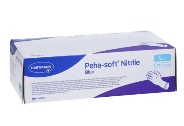 Hartmann Εξεταστικά Γάντια Νιτριλίου Μπλε Χωρίς Πούδρα Μέγεθος:Small [ &hellip;