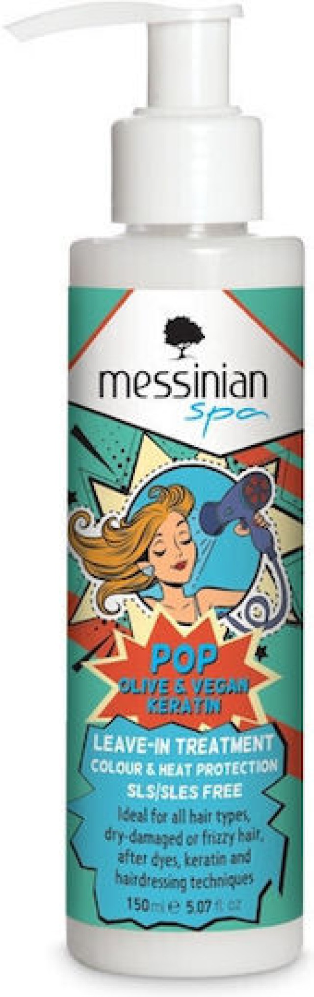 Messinian Spa Μαλακτική Κρέμα Μαλλιών Pop Olive & Vegan Keratin - Trea … Messinian Spa Μαλακτική Κρέμα Μαλλιών Pop Olive & Vegan Keratin - Trea …