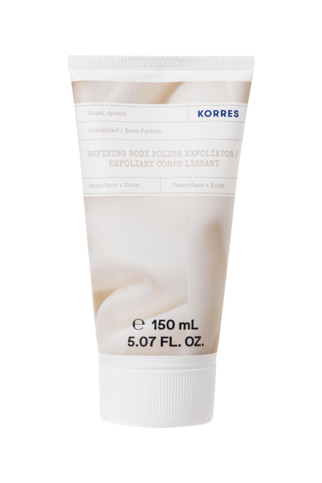 Korres Refining Body Polish Exfoliator Unscented Αναζωογονητικό Scrub …