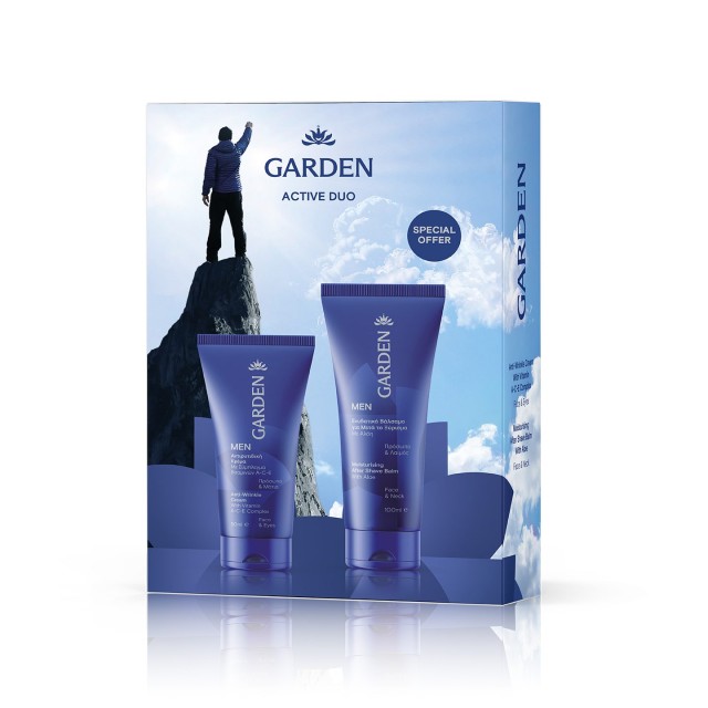 Garden PROMO Men Active Duo Box Αντιρυτιδική Κρέμα με Σύμπλεγμα Βιταμι … Garden PROMO Men Active Duo Box Αντιρυτιδική Κρέμα με Σύμπλεγμα Βιταμι …