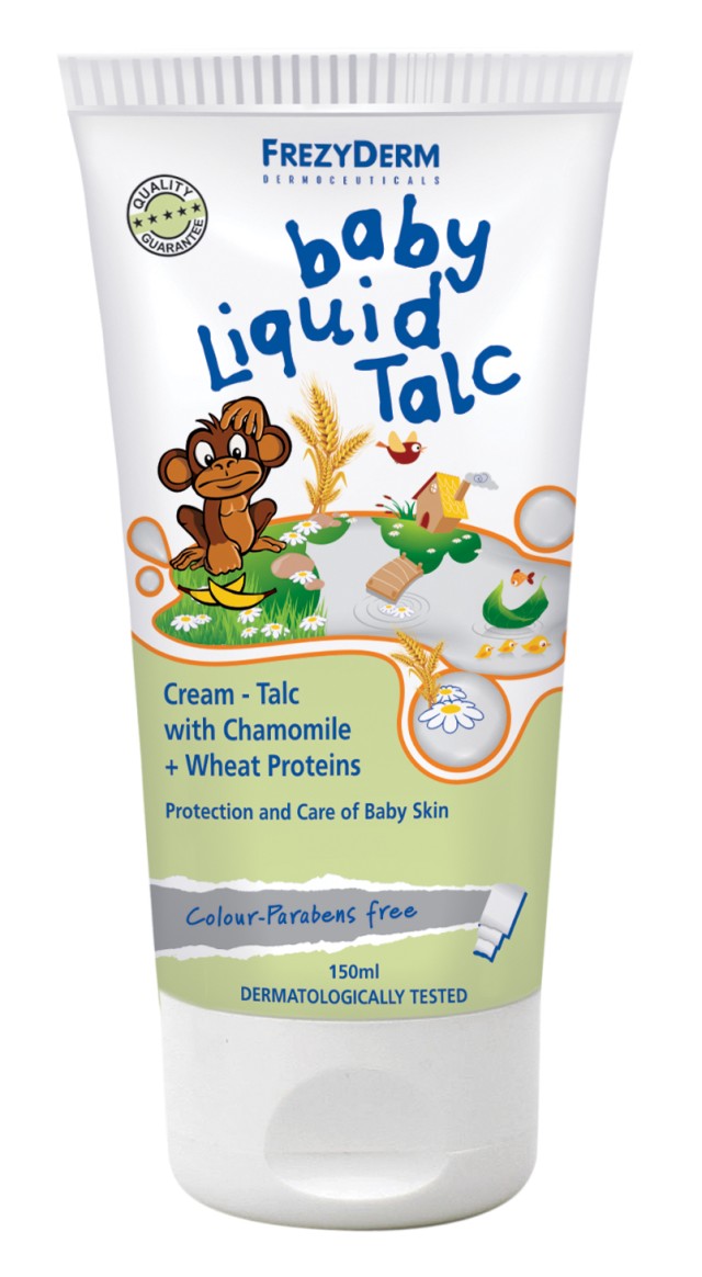 Baby Liquid Talc Υγρή Πούδρα Για Την Αλλαγή Πάνας 150ml Baby Liquid Talc Υγρή Πούδρα Για Την Αλλαγή Πάνας 150ml