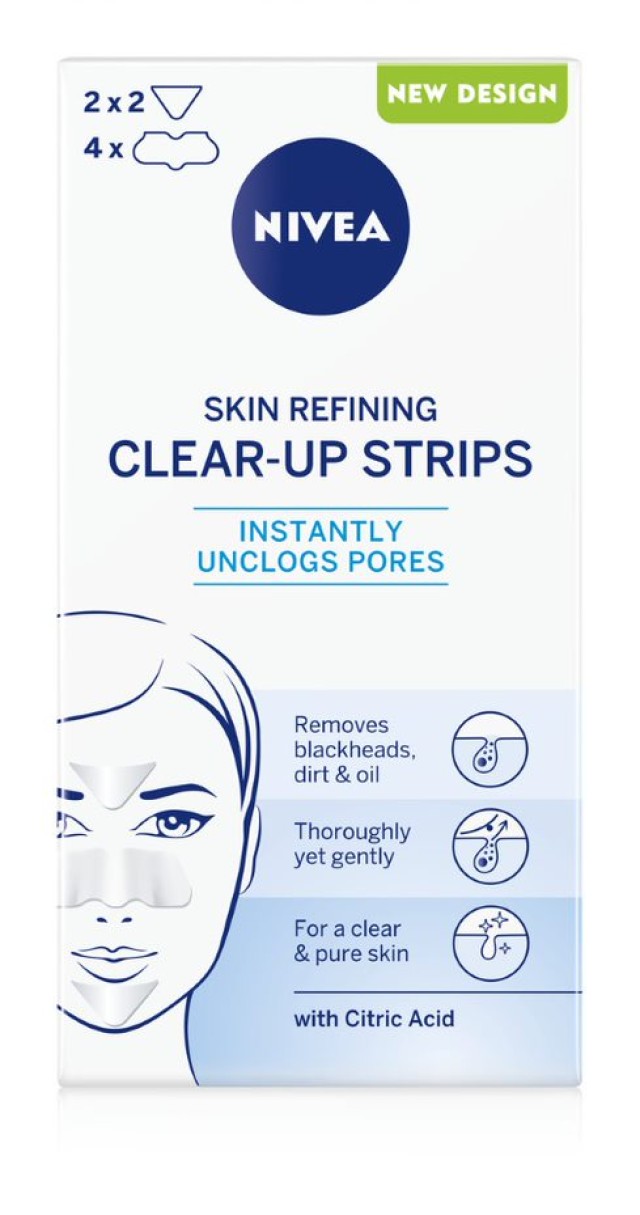 Nivea Daily Essentials Refining Clear Up Strips Ταινίες Καθαρισμού για …