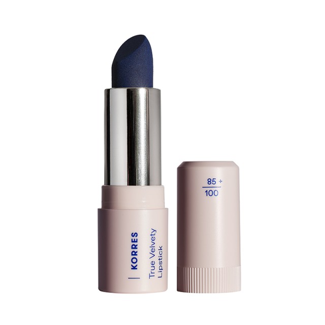 Korres True Velvety Lipstick 80 Aegean Blue Κραγιόν με Κρεμώδη Υφή 3gr