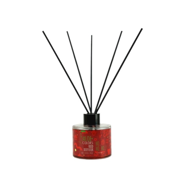 Aloe Colors Reed Diffuser Set Ho Ho Ho Αρωματικά Χώρου με Sticks Διάχυσης με Άρωμα Μελομακάρονο 125ml