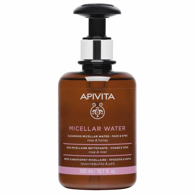 Apivita Micellar Water Νερό Καθαρισμού για Πρόσωπο & Μάτια Τριαντάφυλλ …