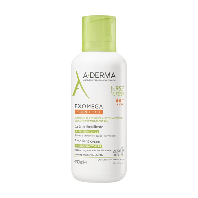 A-Derma Exomega Control Μαλακτική Κρέμα Κατά του Αισθήματος Κνησμού … A-Derma Exomega Control Μαλακτική Κρέμα Κατά του Αισθήματος Κνησμού …