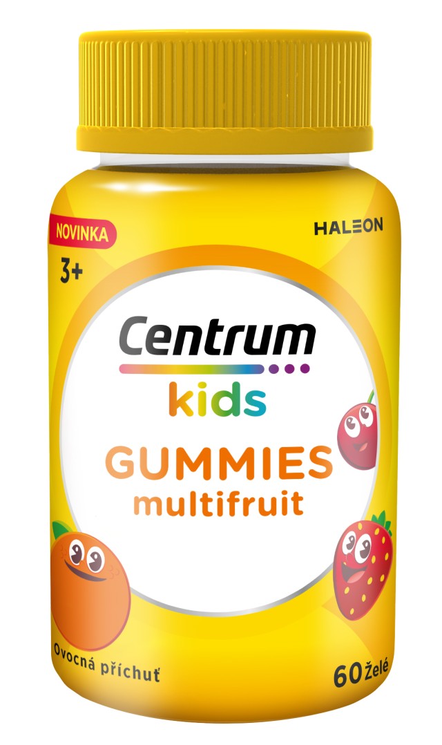 Centrum Kids Gummies Ζελεδάκια με Φυσική Γεύση Φρούτων για την Υποστήρ &hellip;