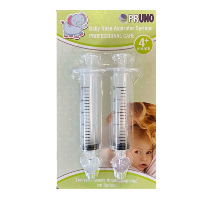 Pruno Professional Care Baby Nose Aspirator Syringe With Silicone Nose &hellip;