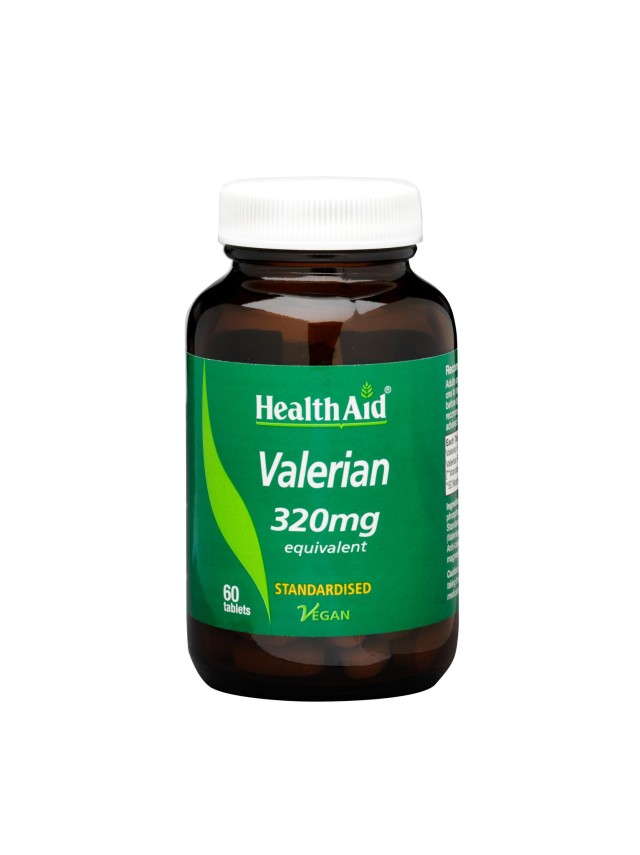 Health Aid Valerian Root Extract 320mg Συμπλήρωμα Διατροφής με Βαλεριά …