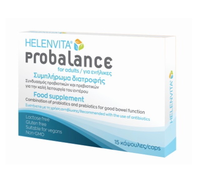 Helenvita Probalance For Adults Συμπλήρωμα Προβιοτικών - Πρεβιοτικών … Helenvita Probalance For Adults Συμπλήρωμα Προβιοτικών - Πρεβιοτικών …