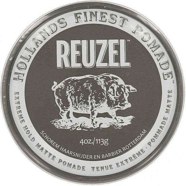 Reuzel Extreme Hold Matte Pomade Πομάδα για Ισχυρό Κράτημα 113gr Reuzel Extreme Hold Matte Pomade Πομάδα για Ισχυρό Κράτημα 113gr