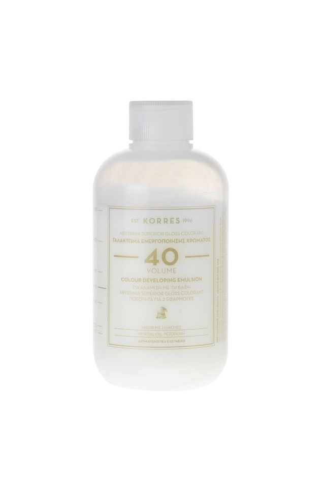 Korres Abyssinia Superior Gloss Colorant 40 Volume Γαλάκτωμα Ενεργοποί …