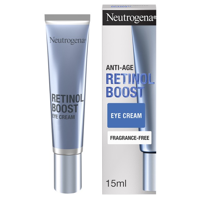 Neutrogena® Anti-Age Retinol Boost Eye Cream Αντιγηραντική Κρέμα Ματιών με Καθαρή Ρετινόλη 15ml