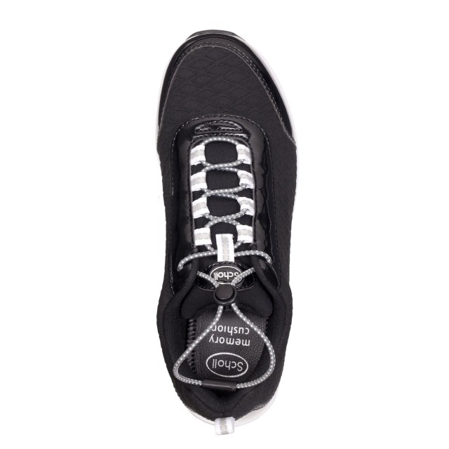 Scholl Wind Step Black Γυναικεία Παπούτσια Με Ανάγλυφα Σχέδια [F268411004]