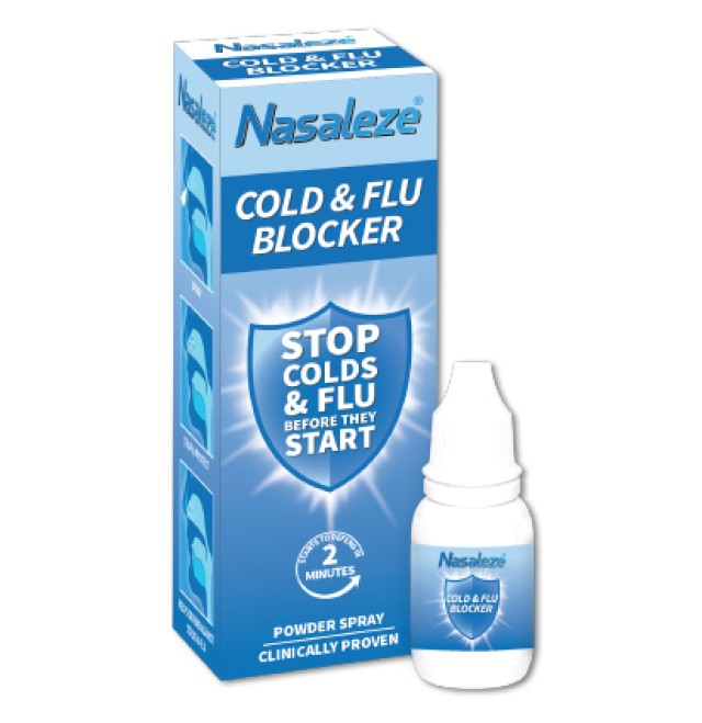 Nasaleze Cold Flu Blocker Ρινικό Εκνέφωμα Κατά των Ιώσεων & του Κοινού Κρυολογήματος 800mg [200 Χρήσεις]