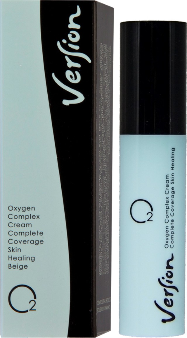 Version O2 Oxygen Complex Healing Beige Καλυπτική Αντιφλεγμονώδης Cream 20ml