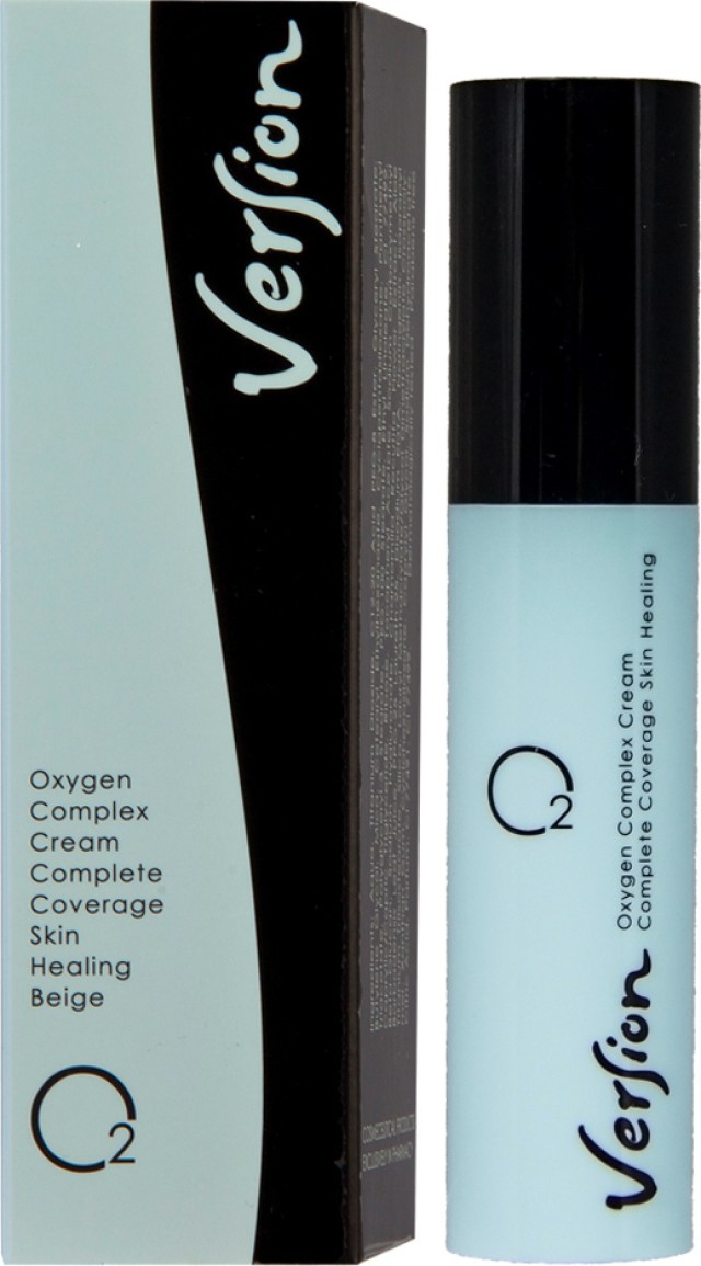 Version O2 Oxygen Complex Healing Beige Καλυπτική Αντιφλεγμονώδης Crea …