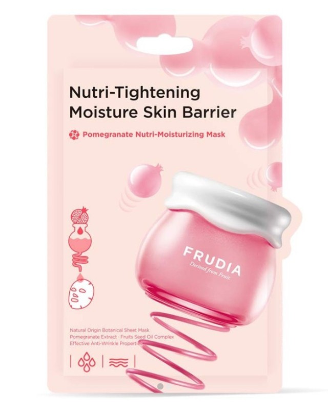 Frudia Pomegranate Nutri Moisturizing Mask Frudia Υφασμάτινη Μάσκα Προ …