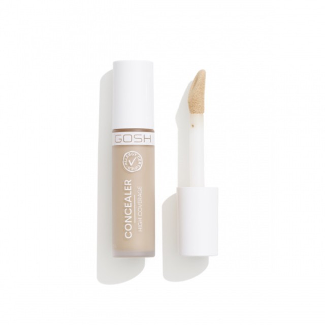 Gosh High Coverage Concealer 001 Porcelain σε Υγρή Μορφή 6ml