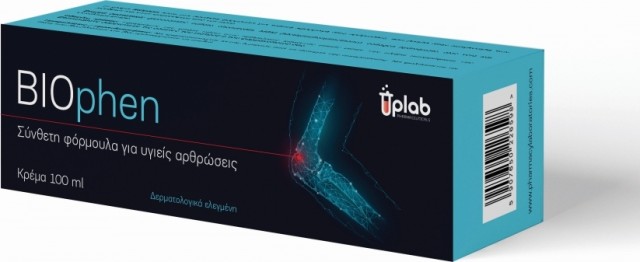 Uplab Pharmaceuticals BIOphen Cream Ειδική Φόρμουλα για την Υγεία των Οστών και των Αρθρώσεων 100ml