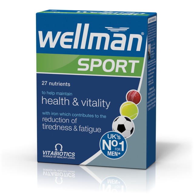 Vitabiotics Wellman Sport Μοναδική Σύνθεση Ειδικά Σχεδιασμένη για … Vitabiotics Wellman Sport Μοναδική Σύνθεση Ειδικά Σχεδιασμένη για …