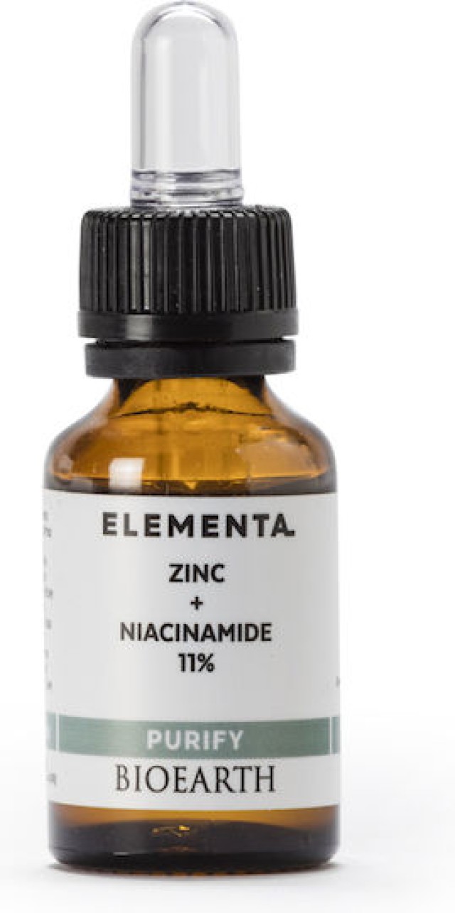 Bioleon Bioearth Purify Zinc+Niacinamide 11% Συμπυκνωμένος Ορός Εξισορ …