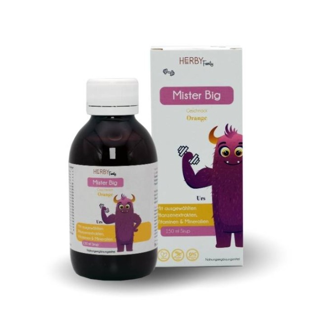 Herby Family MIister Big Παιδικό Συμπλήρωμα για την Ενίσχυση του Ανοσο …