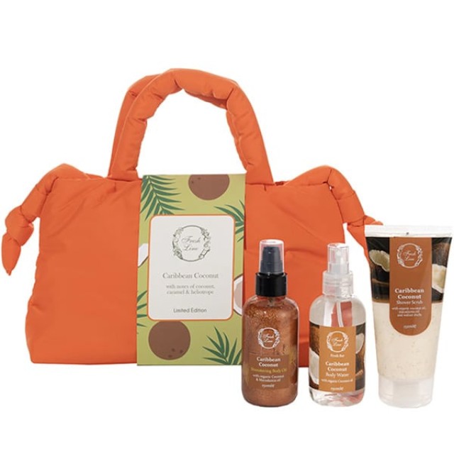 Fresh Line PROMO Caribbean Coconut Shower Scrub Αφρόλουτρο Απολέπισης &hellip;