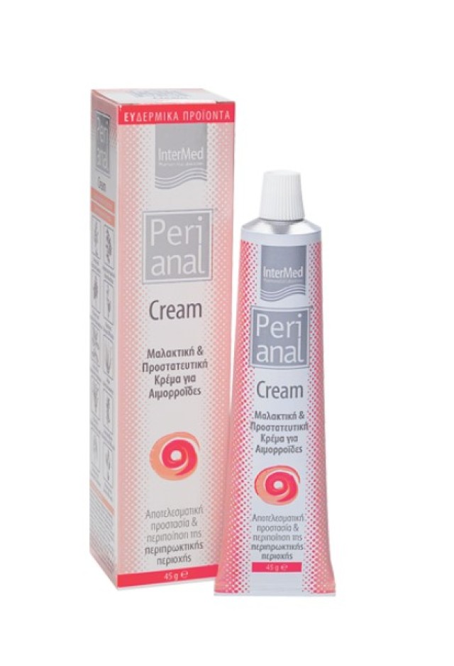 Intermed Perianal Cream Κρέμα Για Αιμορροΐδες 45gr